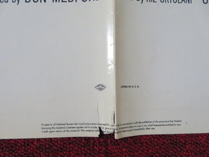 THE HUNTING PARTY FOLDED US ONE SHEET POSTER OLIVER REED CANDICE BERGEN 1971 Rendezvous Cinema Movie posters