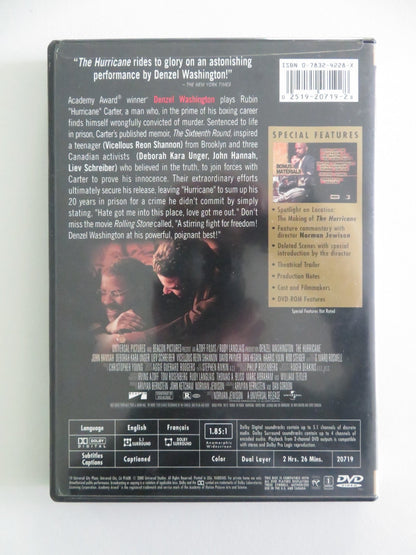 The Hurricane - Collector's edition (DVD) Denzel Washington 1999 Region 1 Movie posters