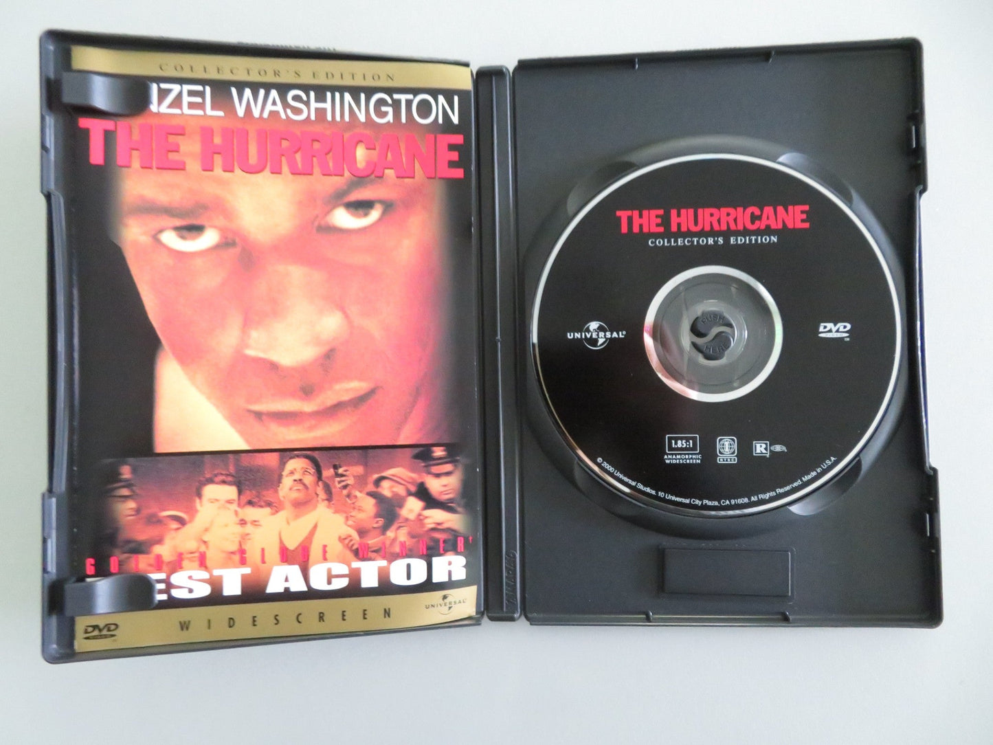 The Hurricane - Collector's edition (DVD) Denzel Washington 1999 Region 1 Movie posters