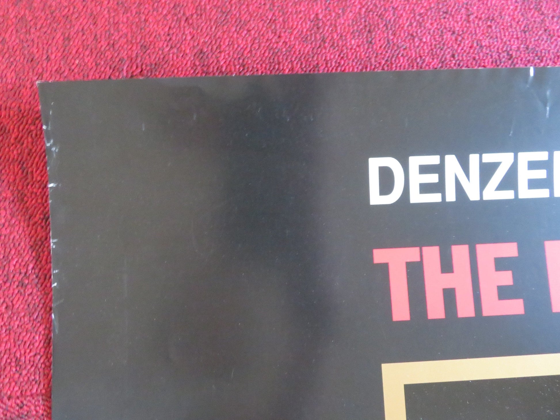 THE HURRICANE DVD & VHS VIDEO POSTER ROLLED DENZEL WASHINGTON L. SCHREIBER 1999 Rendezvous Cinema Movie posters