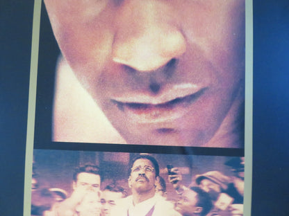 THE HURRICANE DVD & VHS VIDEO POSTER ROLLED DENZEL WASHINGTON L. SCHREIBER 1999 Rendezvous Cinema Movie posters