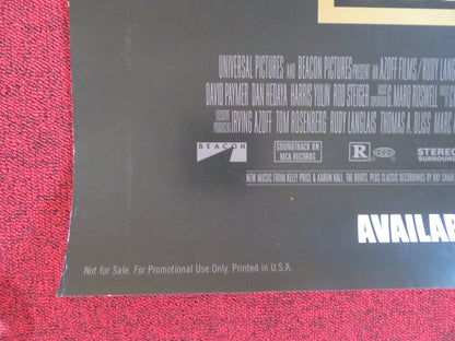 THE HURRICANE DVD & VHS VIDEO POSTER ROLLED DENZEL WASHINGTON L. SCHREIBER 1999 Rendezvous Cinema Movie posters