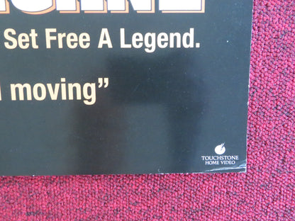 THE HURRICANE VHS VIDEO POSTER DENZEL WASHINGTON LIEV SCHREIBER 1999 Rendezvous Cinema Movie posters