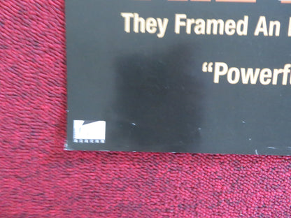THE HURRICANE VHS VIDEO POSTER DENZEL WASHINGTON LIEV SCHREIBER 1999 Rendezvous Cinema Movie posters