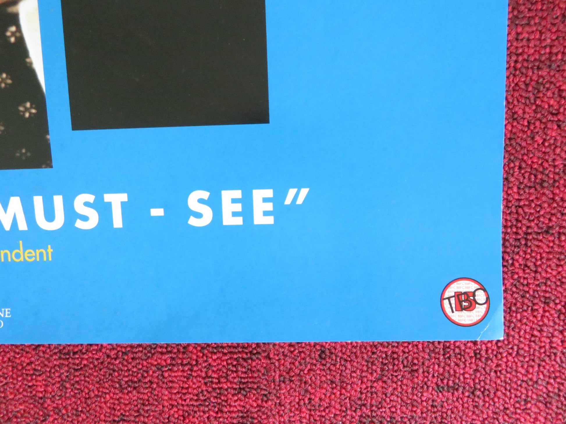 THE ICE STORM VHS VIDEO POSTER KEVIN KLINE SIGOURNEY WEAVER 1997 Rendezvous Cinema Movie posters