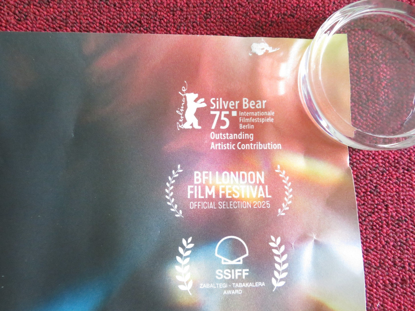 THE ICE TOWER UK QUAD ROLLED POSTER MARION COTILLARD CLARA PACINI 2025 Movie posters