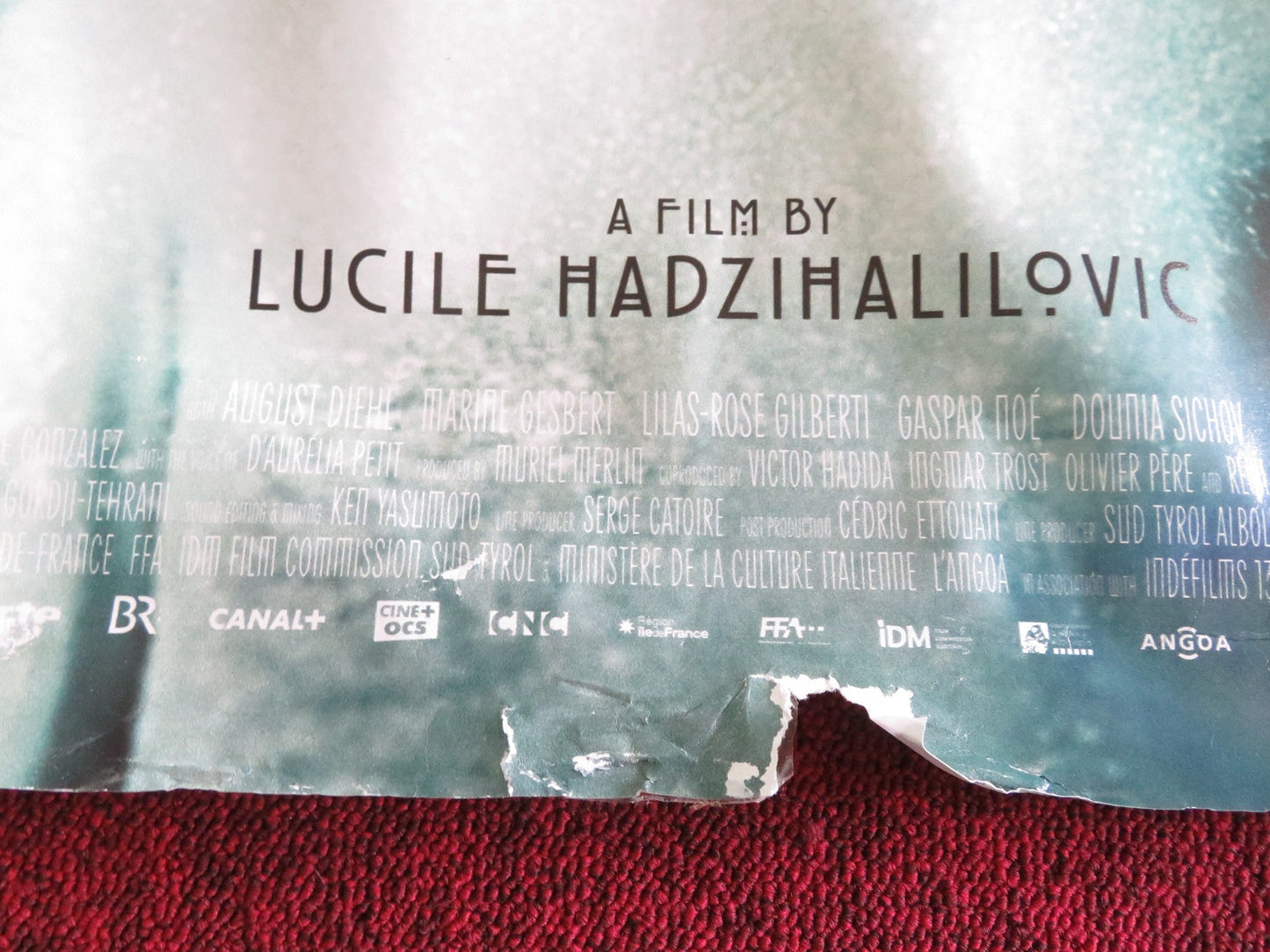 THE ICE TOWER UK QUAD ROLLED POSTER MARION COTILLARD CLARA PACINI 2025 Movie posters