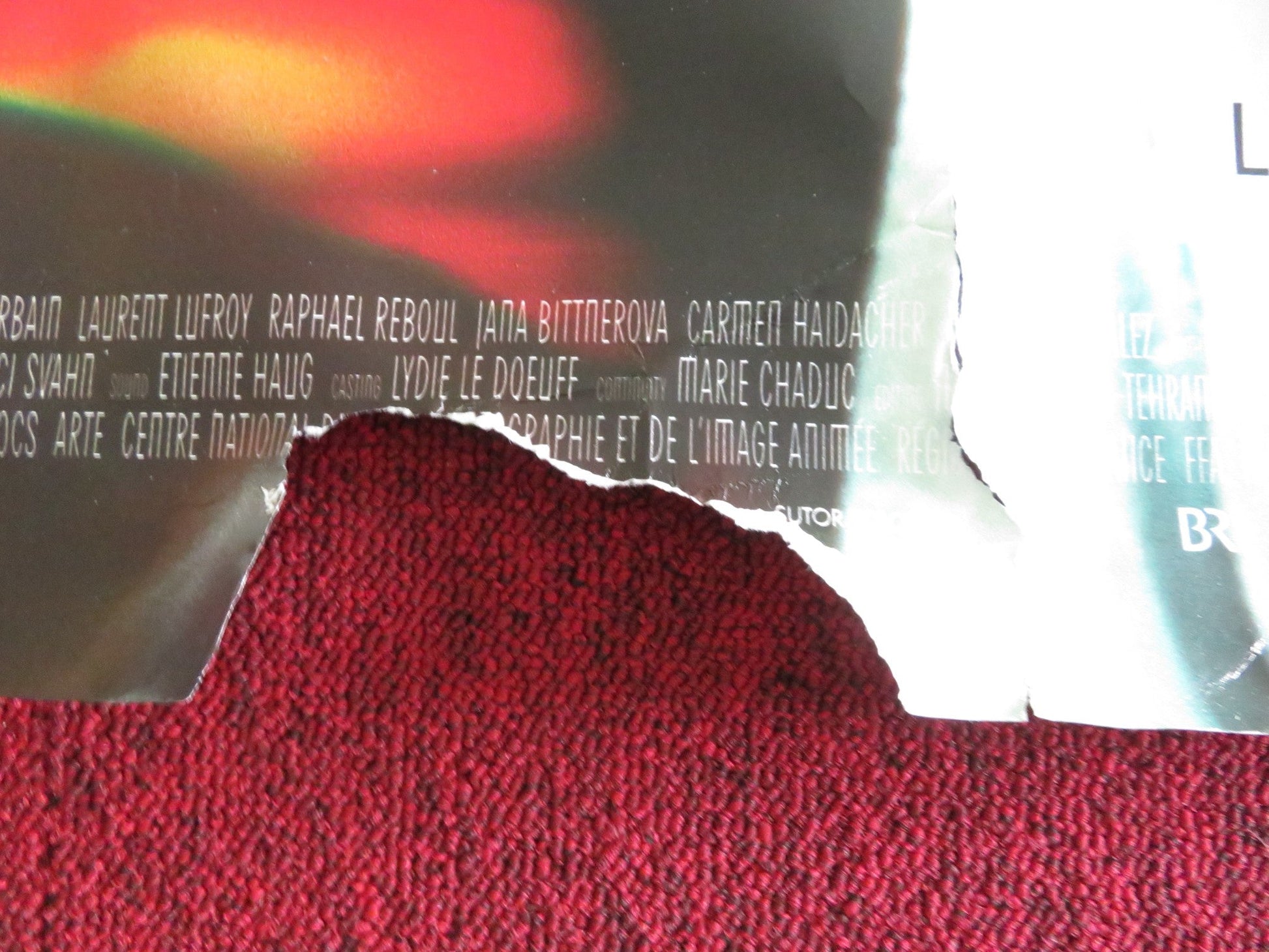 THE ICE TOWER UK QUAD ROLLED POSTER MARION COTILLARD CLARA PACINI 2025 Movie posters