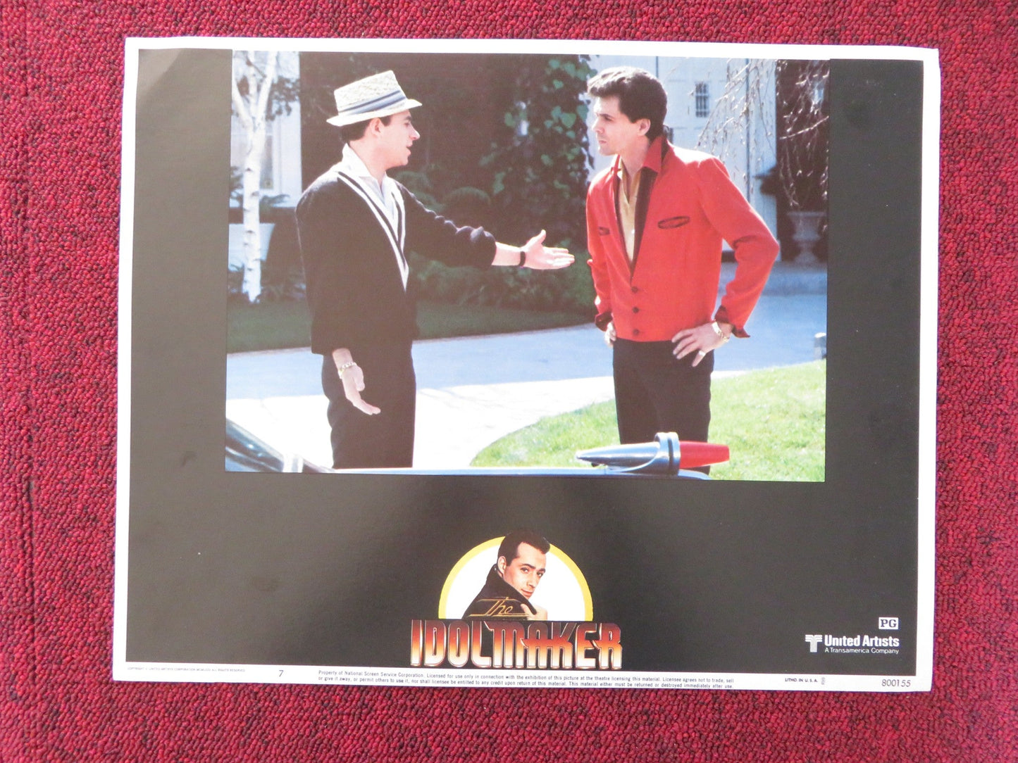 THE IDOLMAKER US LOBBY CARD FULL SET RAY SHARKEY PETER GALLAGHER 1980 Rendezvous Cinema Movie posters