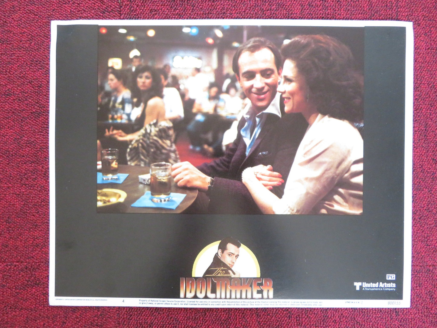 THE IDOLMAKER US LOBBY CARD FULL SET RAY SHARKEY PETER GALLAGHER 1980 Rendezvous Cinema Movie posters