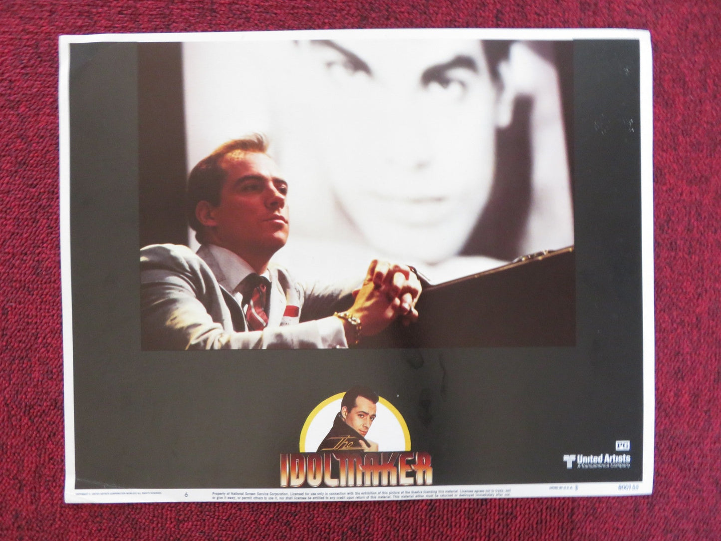 THE IDOLMAKER US LOBBY CARD FULL SET RAY SHARKEY PETER GALLAGHER 1980 Rendezvous Cinema Movie posters