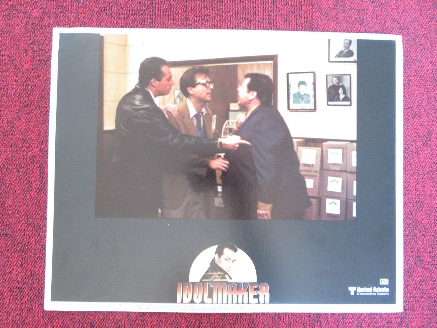 THE IDOLMAKER US LOBBY CARD FULL SET RAY SHARKEY PETER GALLAGHER 1980 Rendezvous Cinema Movie posters
