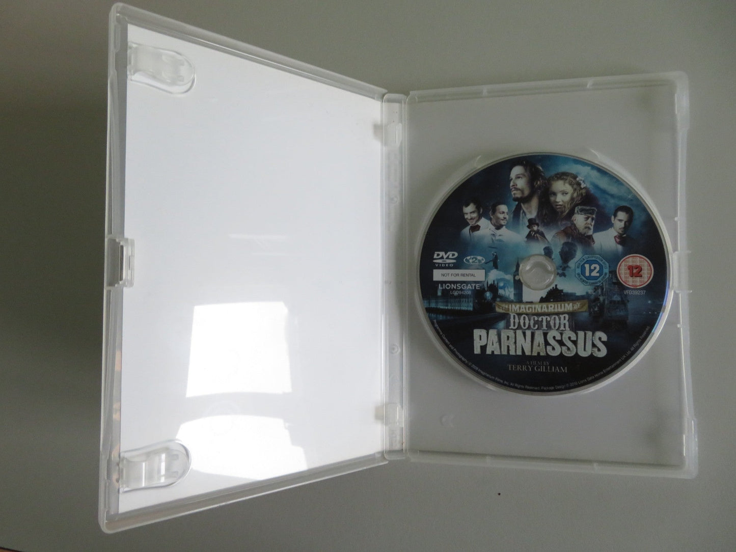 THE IMAGINARIUM OF DOCTOR PARNASSUS (DVD) ANDREW GARFIELD 2009 REGION 2 Movie posters