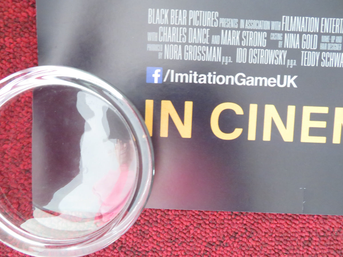 The Imitation Game UK Quad Rolled Poster Benedict Cumberbatch K. Knightley 2014 Movie posters