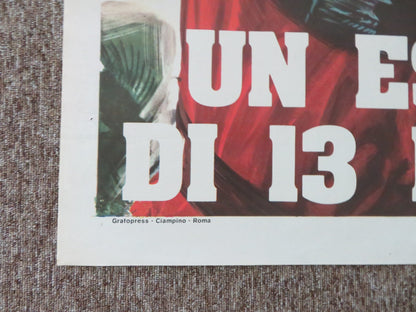 THE IMMORTALS ITALIAN 2 FOGLIO POSTER GEORGE FORBES ARTHUR BERGER 1974 Rendezvous Cinema Movie posters
