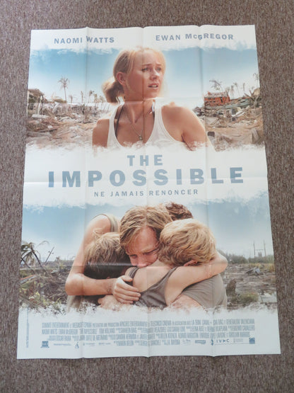 The Impossible French Grande Poster Naomi Watts Ewan McGregor Tom Holland 2012 Movie posters