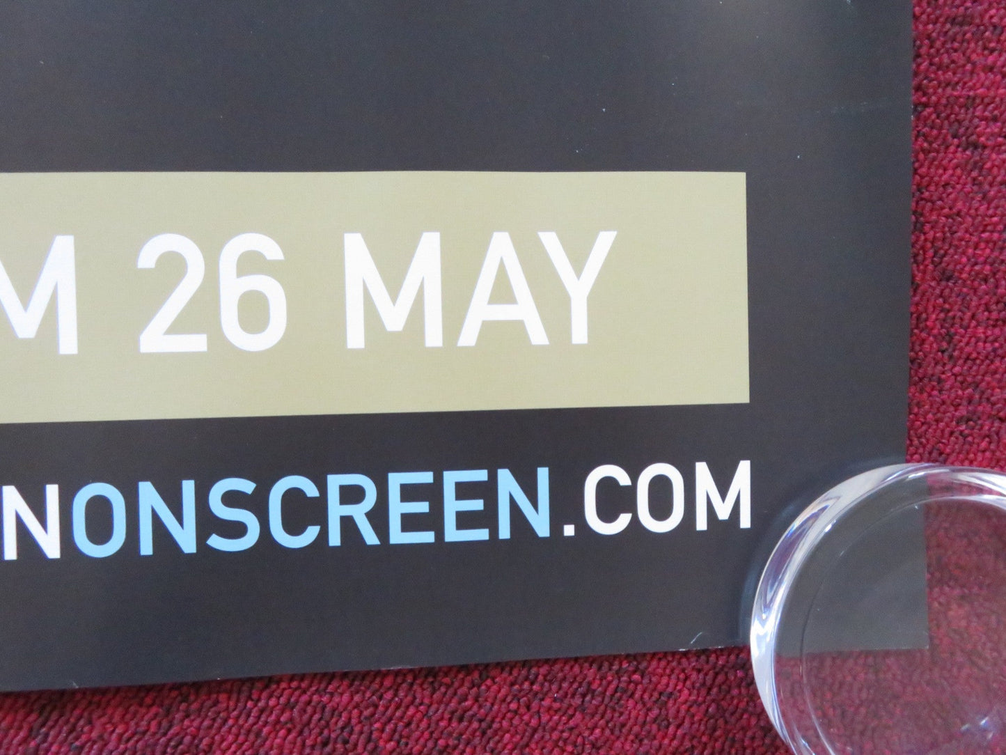 THE IMPRESSIONISTS UK QUAD ROLLED POSTER EXHIBITION ON SCREEN 2015 Rendezvous Cinema Movie posters