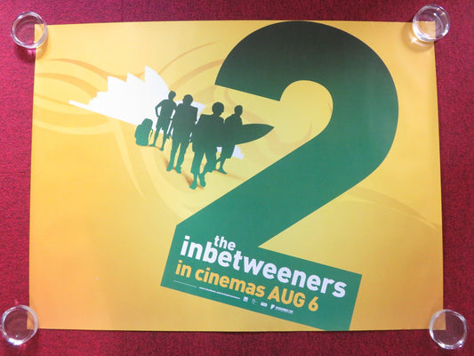 THE INBETWEENERS 2 - B UK QUAD ROLLED POSTER SIMON BIRD JAMES BUCKLEY 2014 Rendezvous Cinema Movie posters