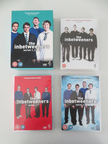 The Inbetweeners Series 1, 2 & 3 (DVD BoxSet) Simon Bird J.Buckley 2008 Region 2 Movie posters