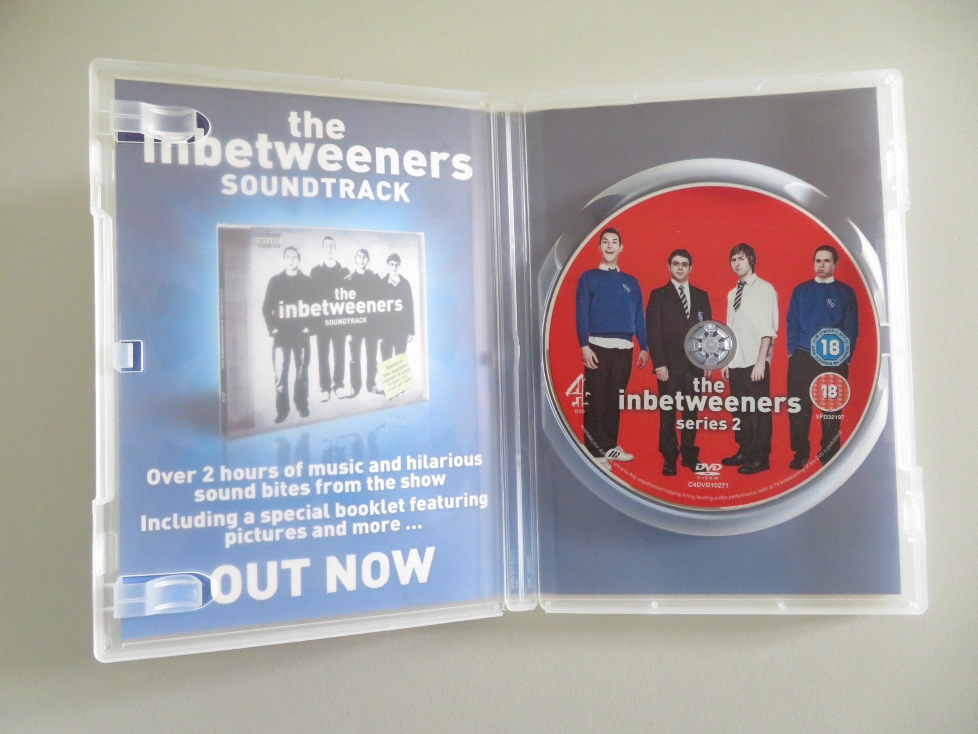 THE INBETWEENERS - SERIES 2 (DVD) SIMON BIRD JAMES BUCKLEY 2009 REGION 2 Movie posters