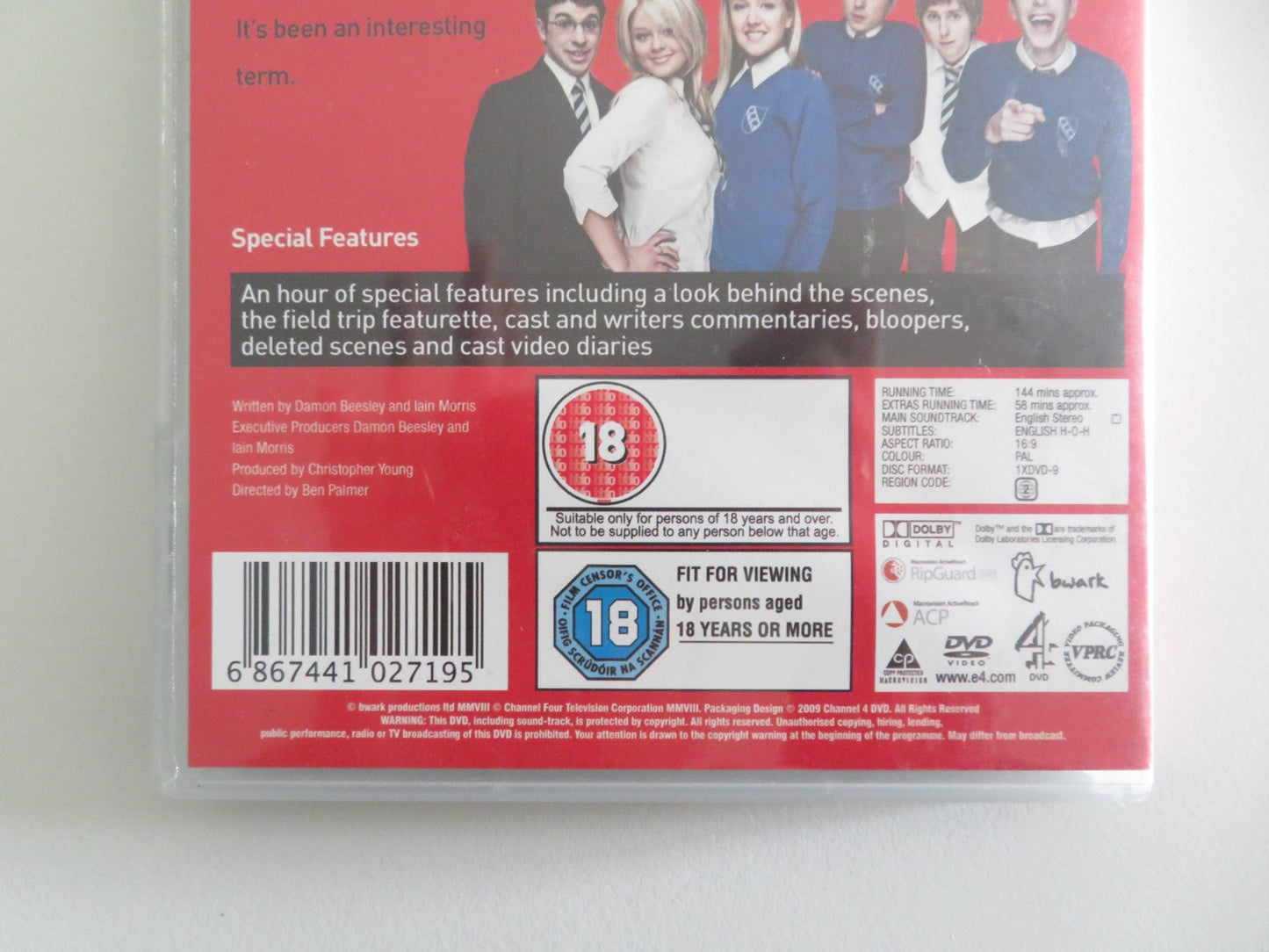 THE INBETWEENERS - SERIES 2 (DVD) SIMON BIRD JAMES BUCKLEY 2009 REGION 2 Movie posters