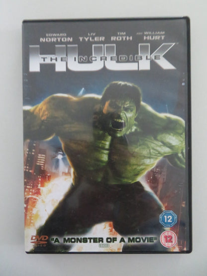 THE INCREDIBLE HULK (DVD) MARVEL EDWARD NORTON TIM ROTH 2008 REGION 2, 5 Movie posters