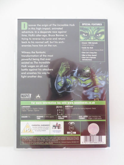 THE INCREDIBLE HULK (DVD) MARVEL LOU FERRIGNO MARK HAMILL STAN LEE 2002 REGION 2 - Rendezvous Cinema