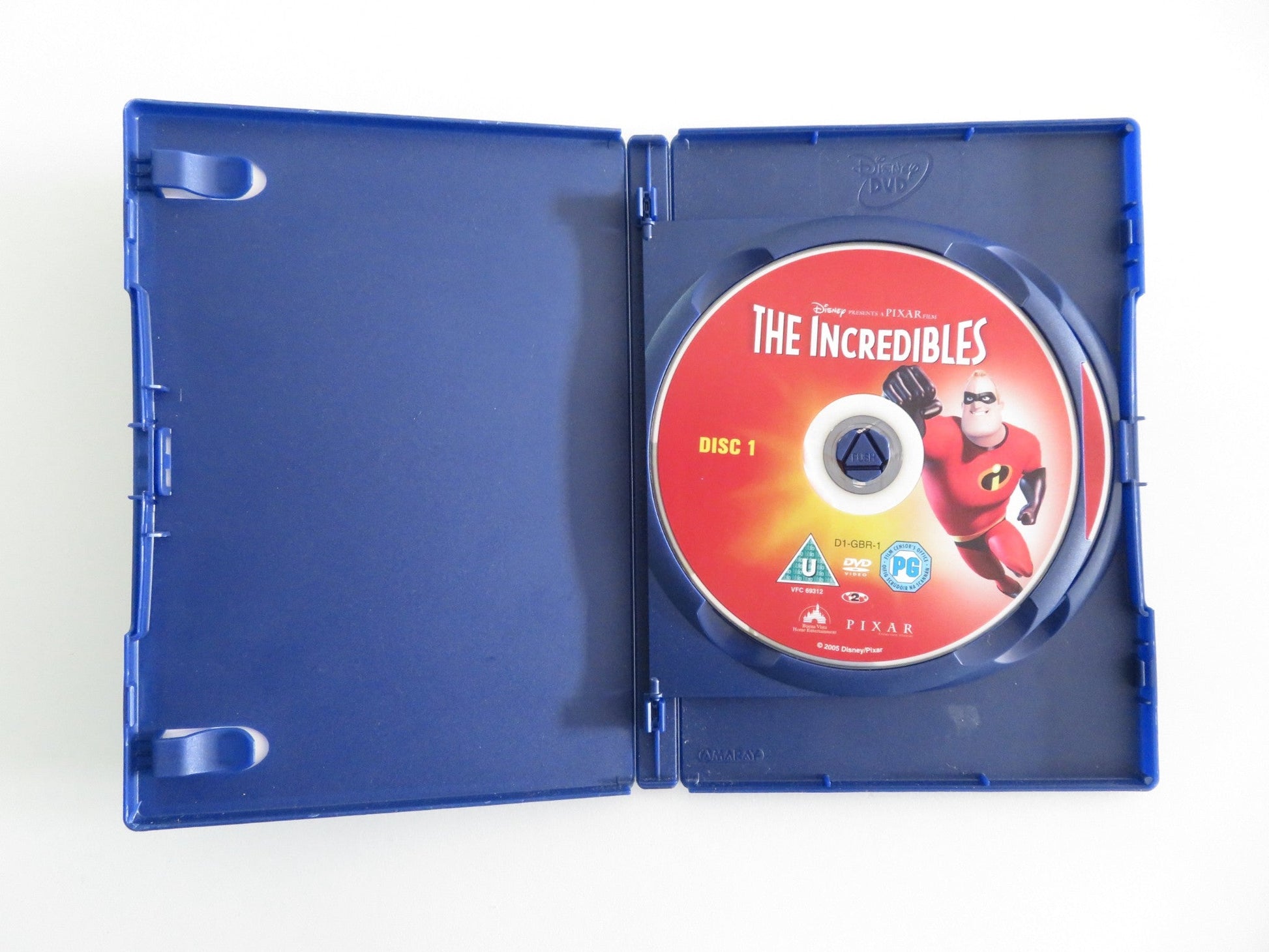 THE INCREDIBLES - 2 - DISC COLLECTOR'S EDITION (DVD) DISNEY 2004 REGION 2 Movie posters