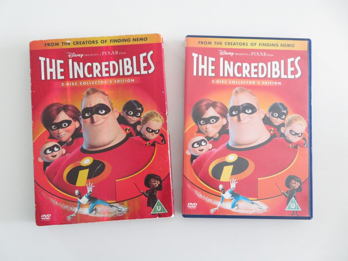 THE INCREDIBLES - 2 - DISC COLLECTOR'S EDITION (DVD) DISNEY 2004 REGION 2 Movie posters