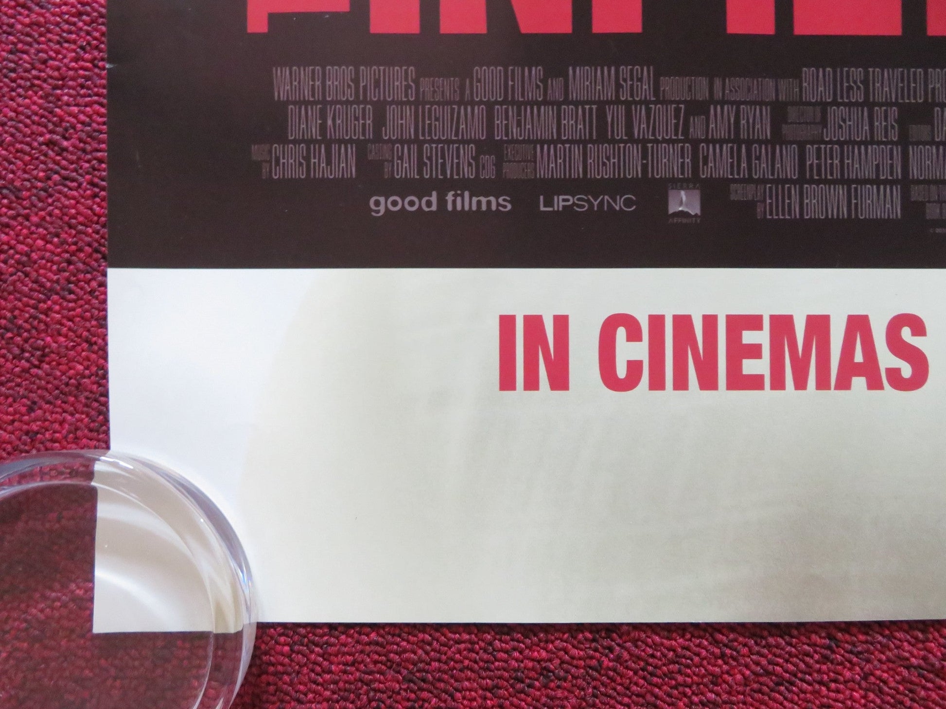 THE INFILTRATOR UK QUAD ROLLED POSTER BRYAN CRANSTON LEANNE BEST 2016 Rendezvous Cinema Movie posters