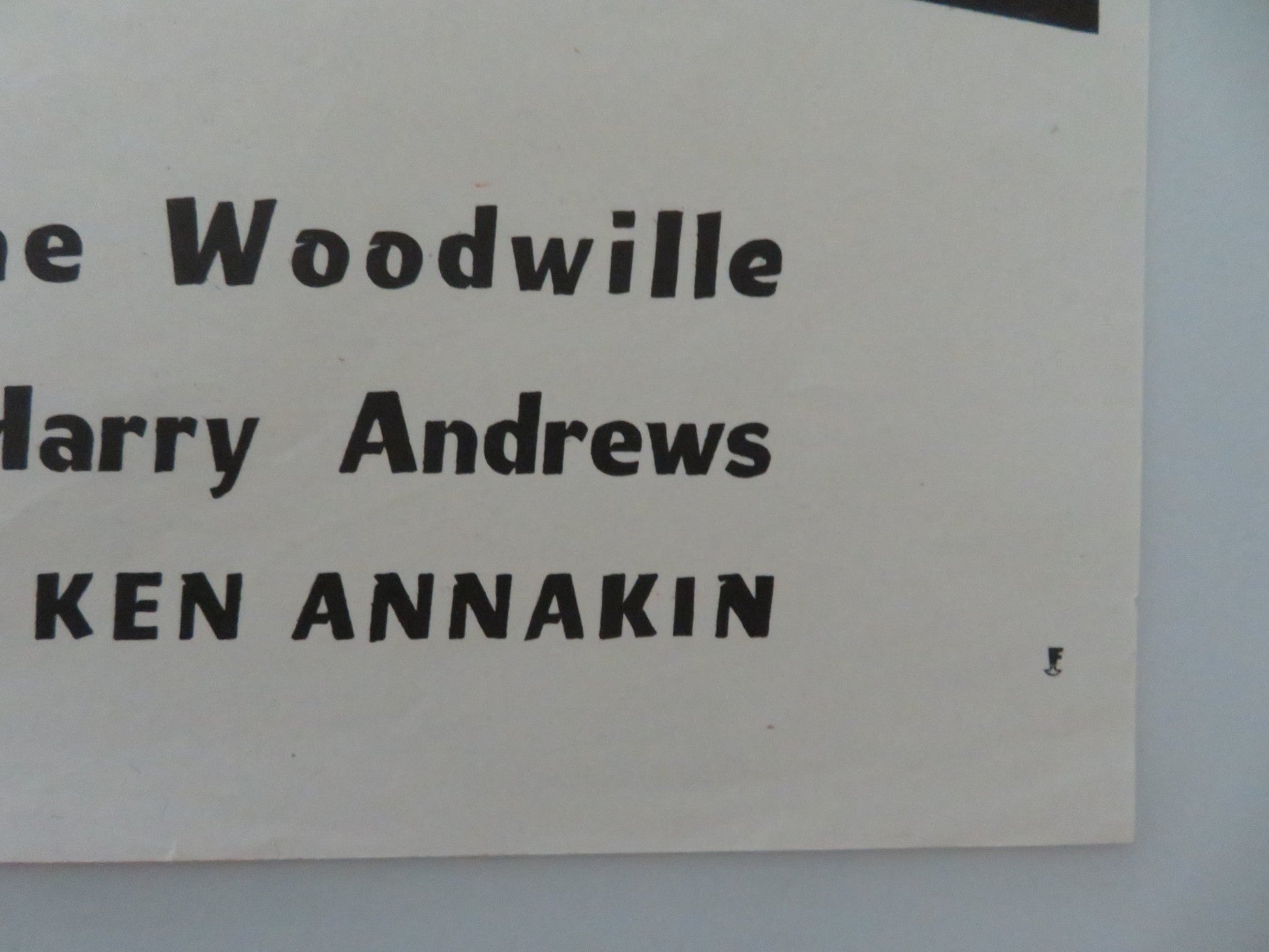 THE INFORMERS YUGOSLAVIAN POSTER ROLLED NIGEL PATRICK MARGARET WHITING 1963 Movie posters