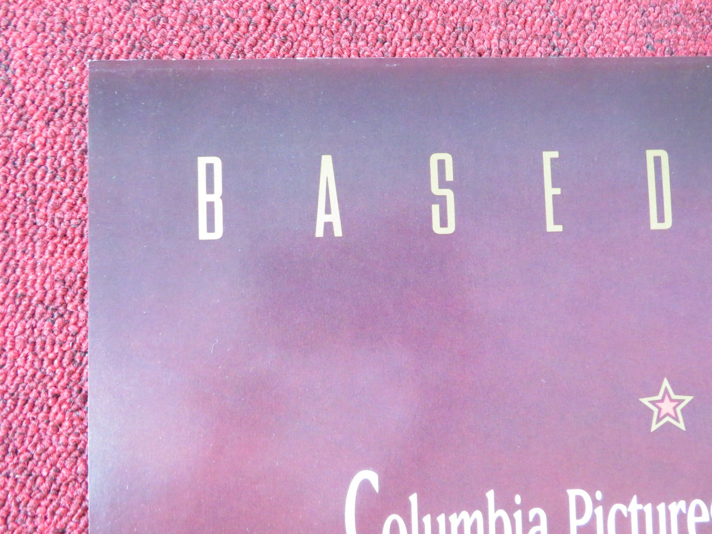 THE INNER CIRCLE - B FOLDED US ONE SHEET POSTER TOM HULCE LOLITA DAVIDOVICH 1991 Rendezvous Cinema Movie posters