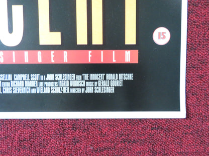 THE INNOCENT VHS POSTER ROLLED ANTHONY HOPKINS ISABELLA ROSSELLINI 1993 Rendezvous Cinema Movie posters
