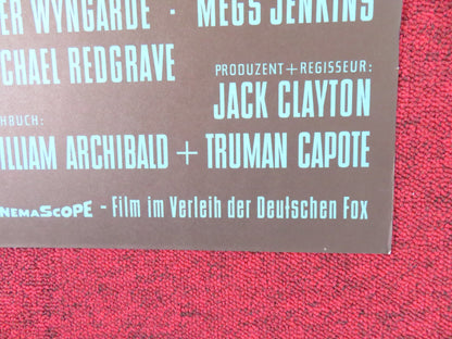 THE INNOCENTS GERMAN A1 POSTER FOLDED DEBORAH KERR PAMELA FRANKLIN 1962 Rendezvous Cinema Movie posters