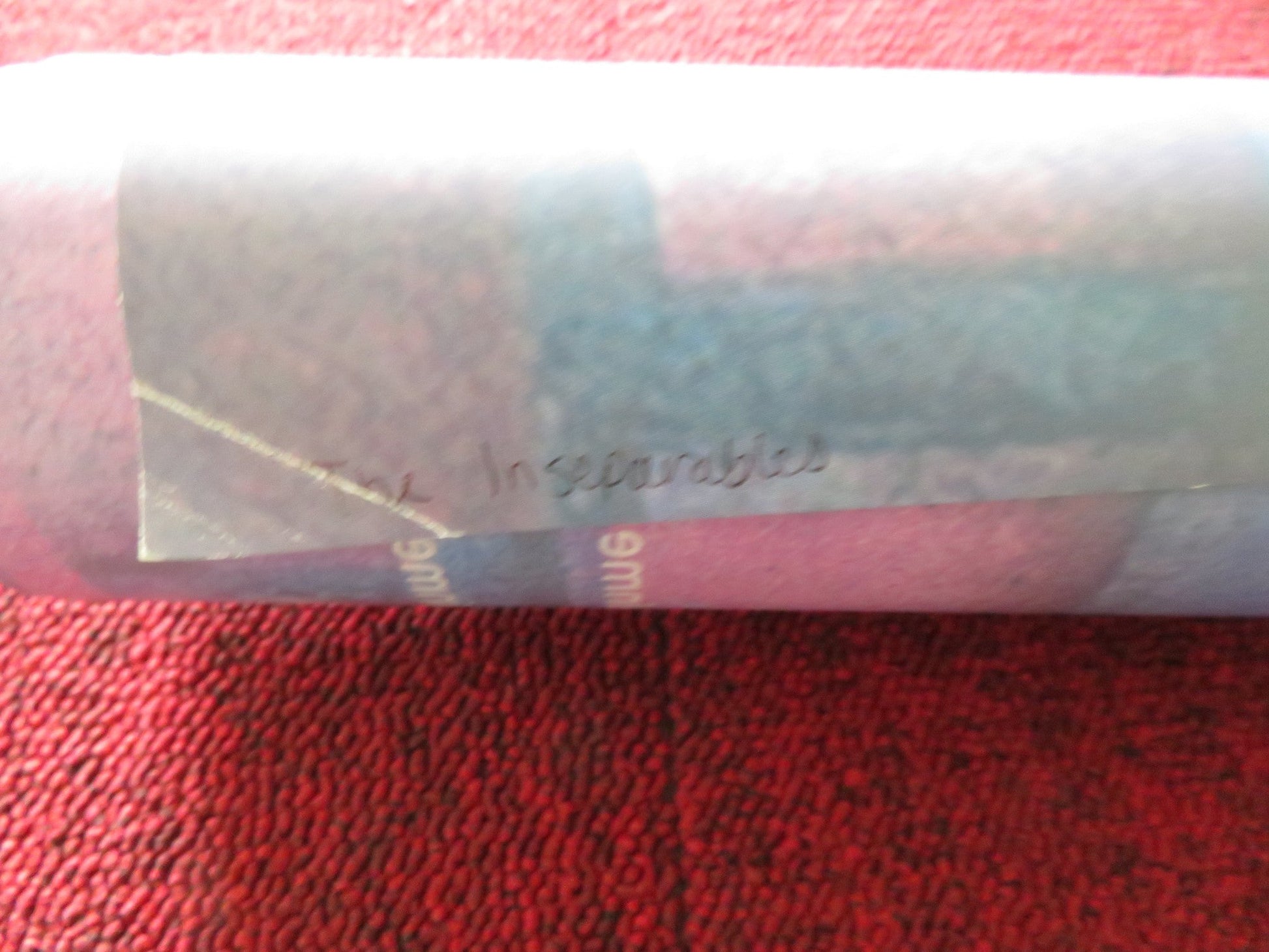 THE INSEPERABLES UK QUAD ROLLED POSTER ERIC JUDOR ANA GIRARDOT 2023 Rendezvous Cinema Movie posters