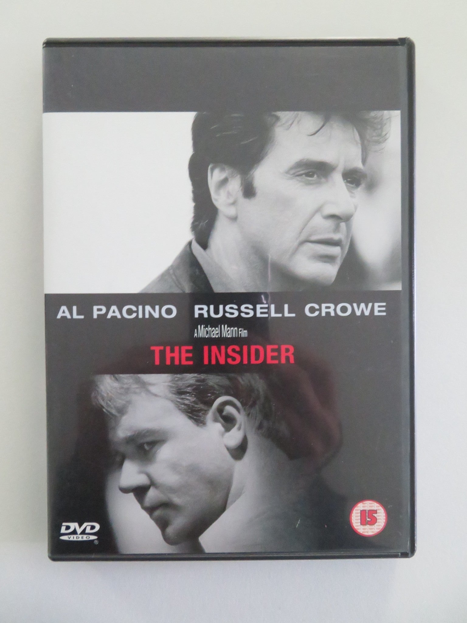 THE INSIDER (DVD) AL PACINO RUSSELL CROWE 1999 REGION 2 Movie posters