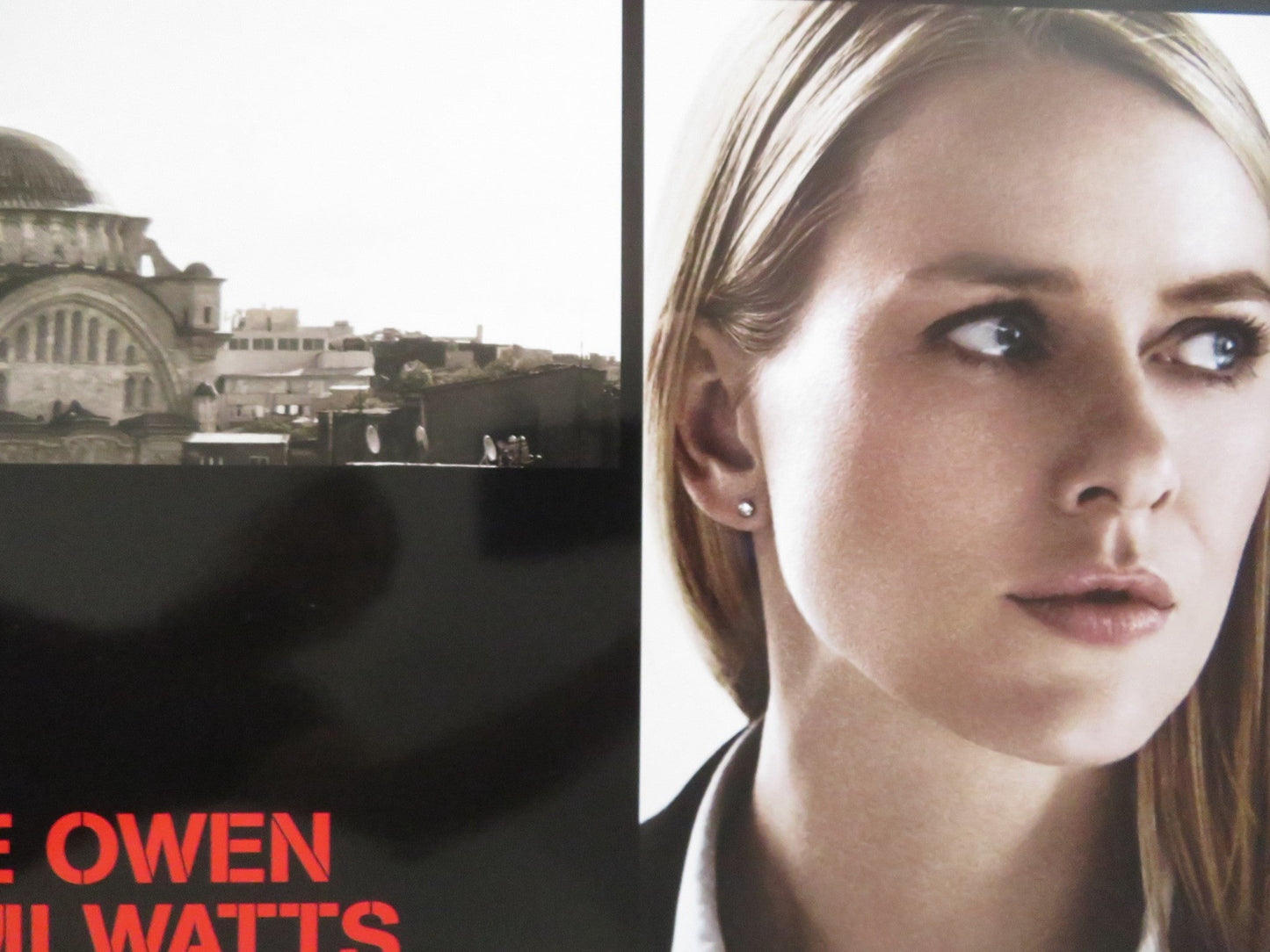 THE INTERNATIONAL US ONE SHEET ROLLED POSTER CLIVE OWEN NAOMI WATTS 2009 Rendezvous Cinema Movie posters