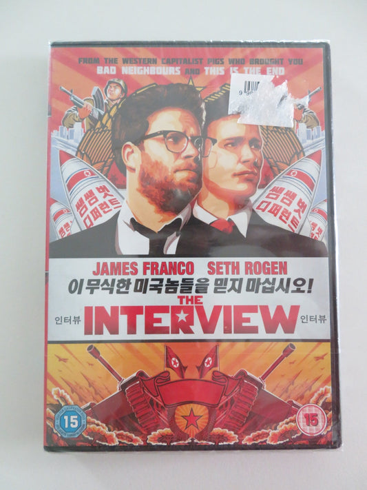 THE INTERVIEW (DVD) JAMES FRANCO SETH ROGEN 2014 REGION 2 Movie posters