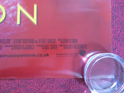 THE INVASION US ONE SHEET ROLLED POSTER NICOLE KIDMAN DANIEL CRAIG 2007 Rendezvous Cinema Movie posters