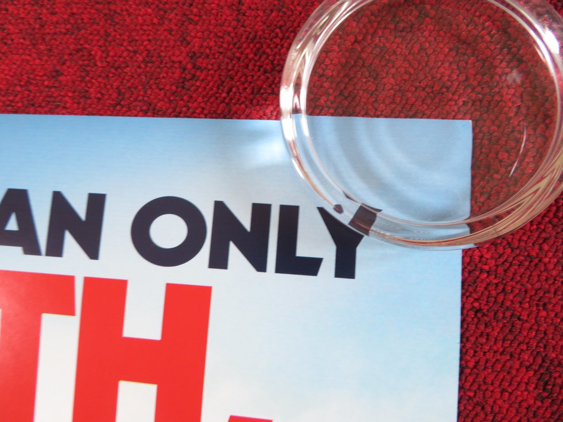 THE INVENTION OF LYING US ONE SHEET ROLLED POSTER RICKY GERVAIS J.GARNER 2009 Rendezvous Cinema Movie posters