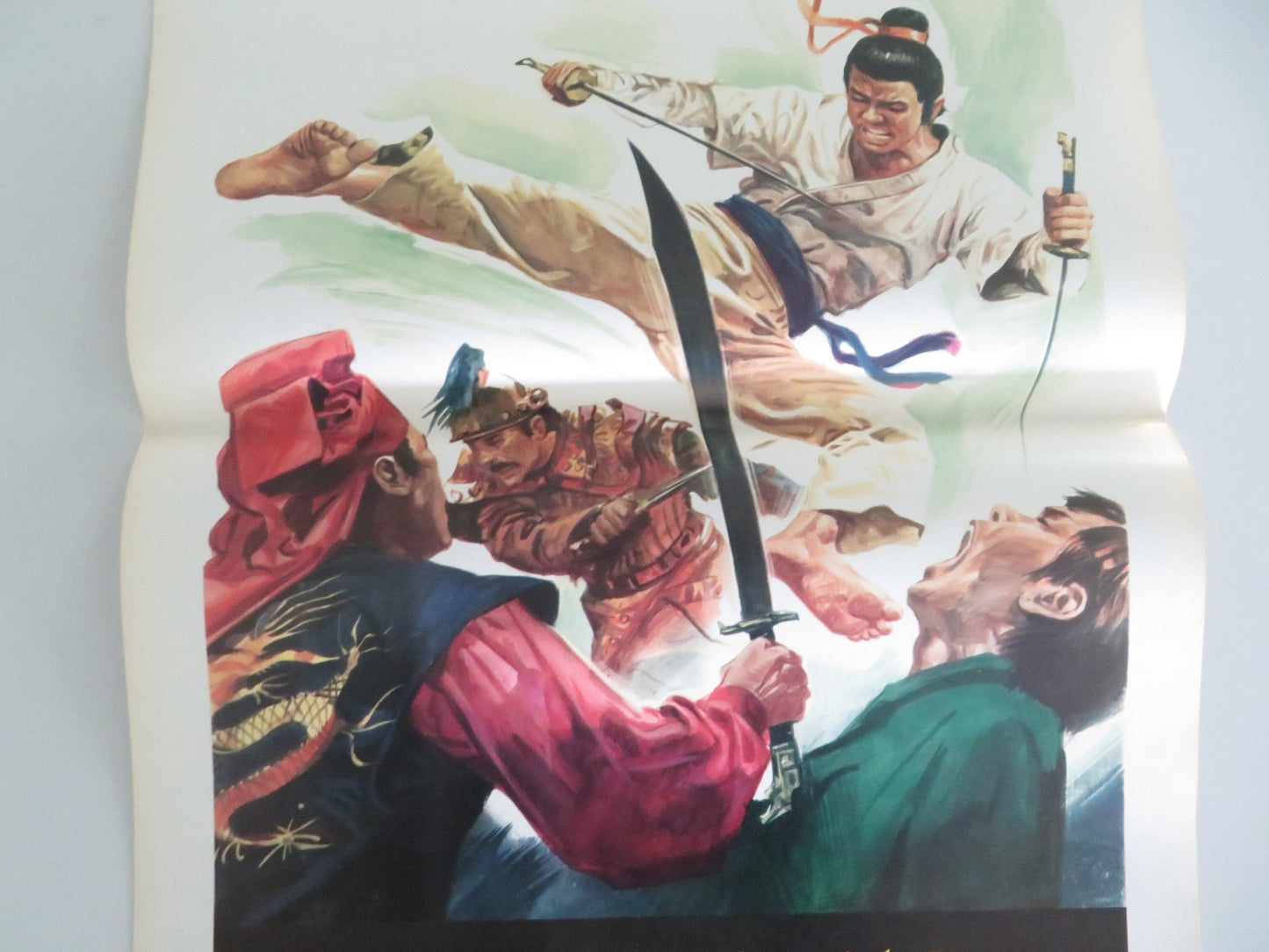 THE INVINCIBLE ITALIAN LOCANDINA POSTER WANG YU HELEN MA 1973 Movie posters