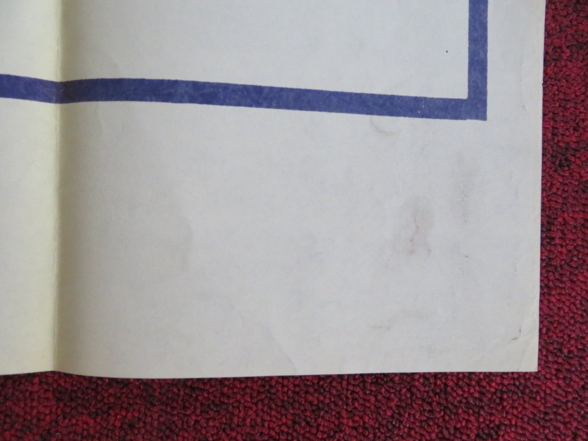 THE IRON MAN FOLDED US ONE SHEET POSTER JIMMY WANG YU 1973 Rendezvous Cinema Movie posters