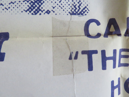 THE IRON MAN FOLDED US ONE SHEET POSTER JIMMY WANG YU 1973 Rendezvous Cinema Movie posters