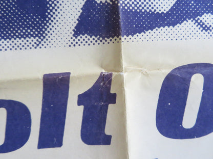 THE IRON MAN FOLDED US ONE SHEET POSTER JIMMY WANG YU 1973 Rendezvous Cinema Movie posters