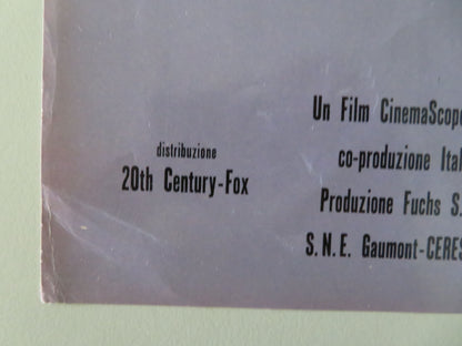 The Iron Mask - D Italian Fotobusta Poster Marais Koscina 1962 Movie posters
