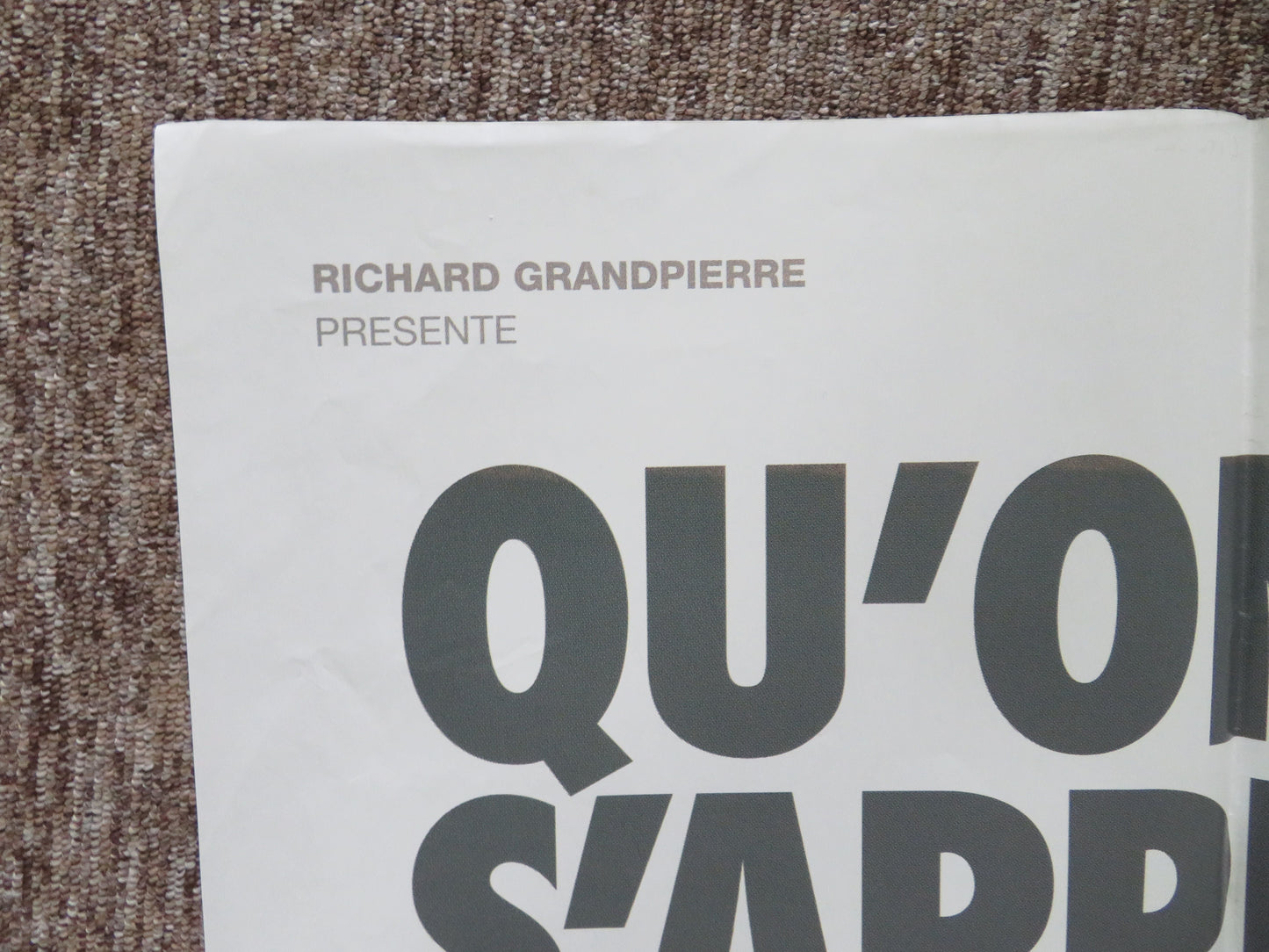 The Italian French Grande Poster Kad Merad Valerie Benguigui 2010 Movie posters