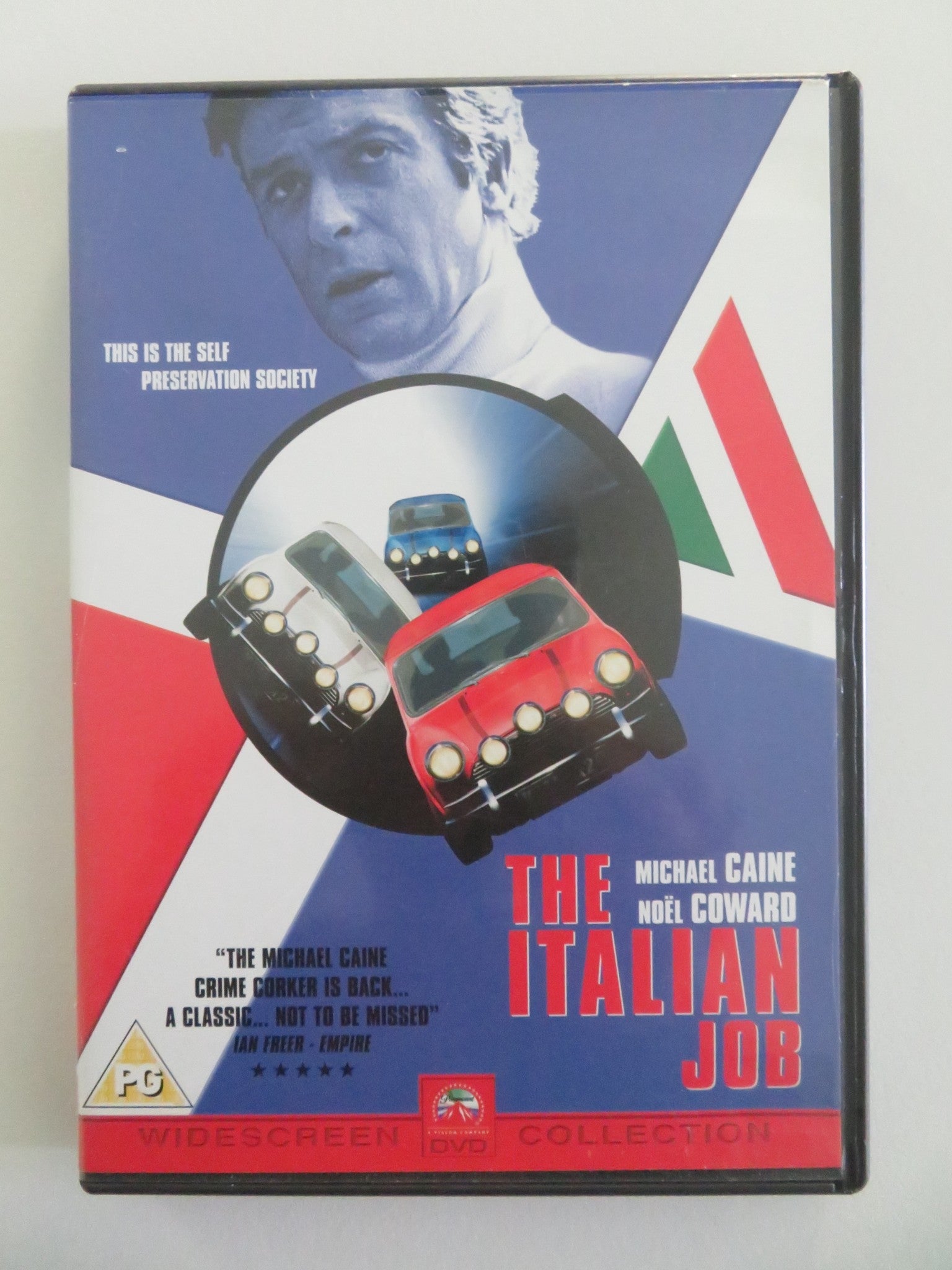 THE ITALIAN JOB - B (DVD) MICHAEL CAINE NOEL COWARD 1969 REGION 2 Movie posters