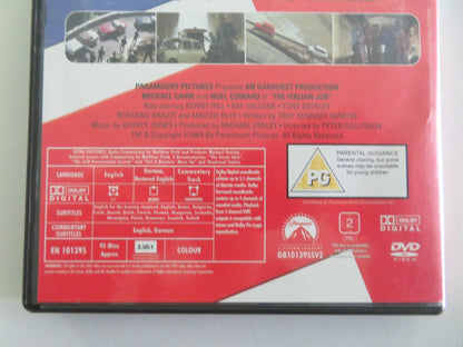 THE ITALIAN JOB - B (DVD) MICHAEL CAINE NOEL COWARD 1969 REGION 2 Movie posters