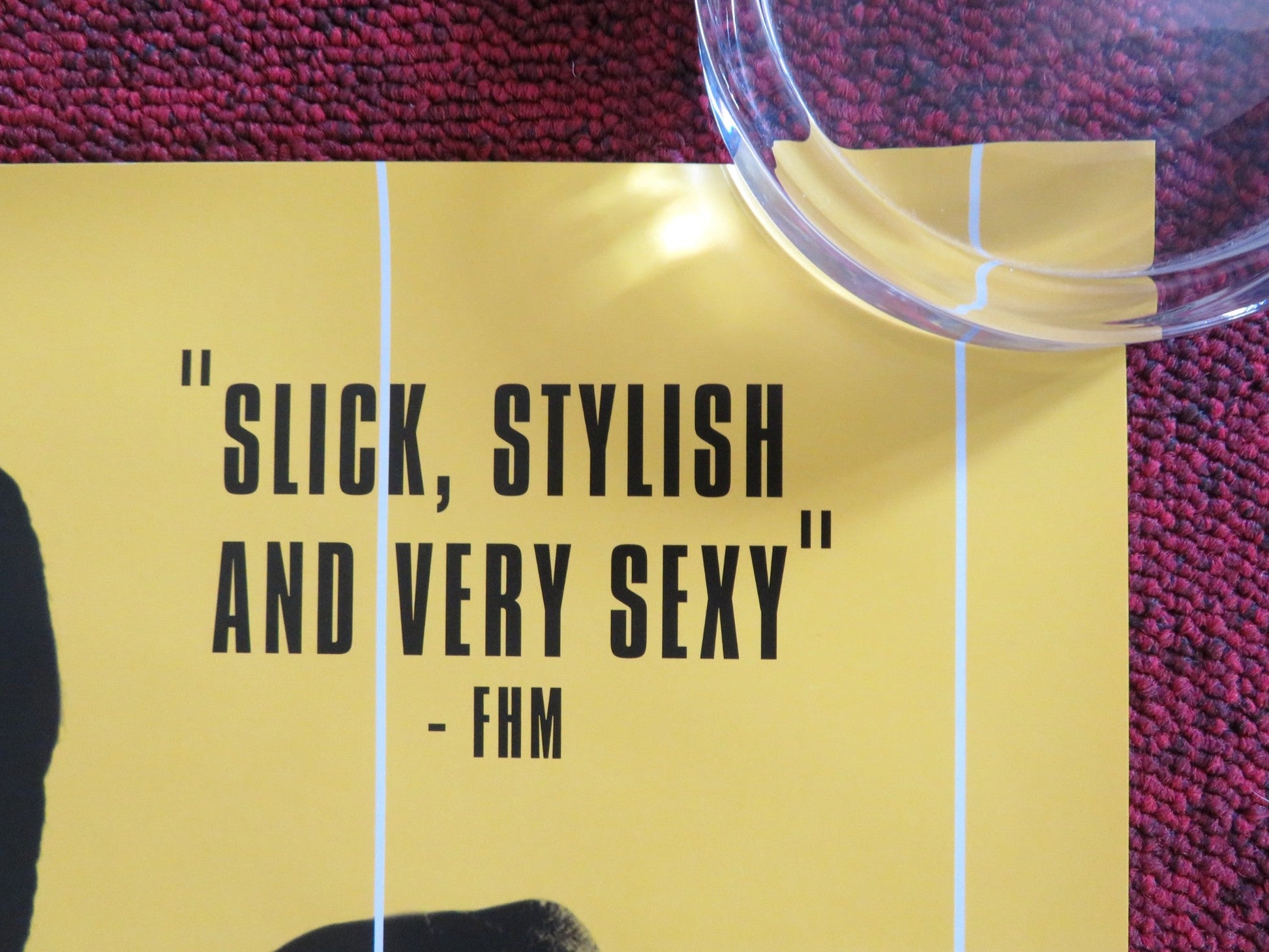 THE ITALIAN JOB VHS VIDEO POSTER MARK WAHLBERG CHARLIE THERON 2003 Rendezvous Cinema Movie posters