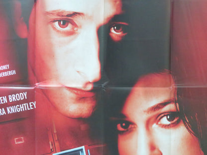 The Jacket French Grande Poster Adrien Brody Keira Knightley 2005 Movie posters